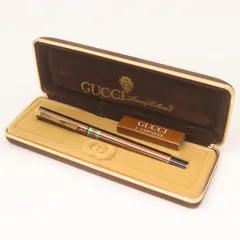 GUCCI 万年筆　ヴィンテージ　オールドグッチ OLD Gucci 万年筆(黒/シェリーライン) – Vintage Shop Rococo