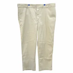 ディッキーズ Dickies 大きいサイズ ワークパンツ スラックス センタープレス 44 ベージュ ■MET1 0724