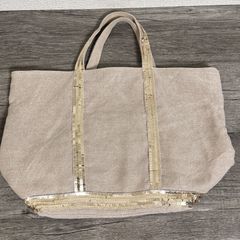 ✨美品✨ヴァネッサブリューノ リネン トートバッグ Lサイズ 