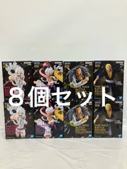 未開封 ONE PIECE ワンピース BATTLE RECORD COLLECTION フィギュア ルフィ ギア5 他 4種 8個セット LF4F83 f099