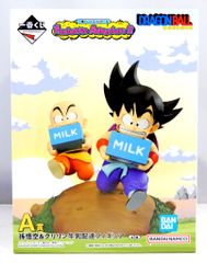 BANDAI SPIRITS 이치 반 쿠지 드래곤 볼 Fantastic Adventure 2 A 상 손오공 & 크릴린 우유 배달 피규어