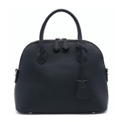 2656* デプレ トゥモローランド ミニボストンバッグ 2way シボ革 黒