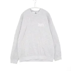 【中古A】メンズL メルセデス アンカー インク クルーネック スウェットシャツ Mercedes Anchor Inc. Crewneck Sweatshirt グレー ホワイトプリント 送料無料のサムネイル