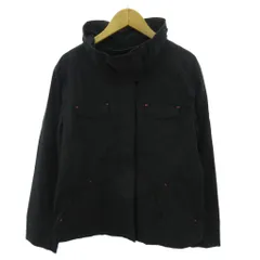 ソニア ソニアリキエル SONIA SONIA RYKIEL ジャケット ブルゾン ハイネック 46 黒 ブラック 0926 ■YHS4のサムネイル