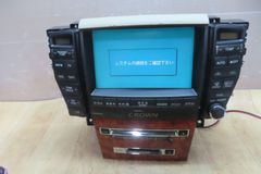トヨタ 18クラウン ゼロクラ 後期 純正ナビ マルチモニター - メルカリ