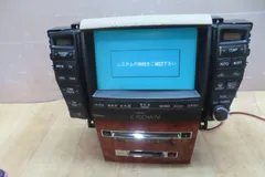 grs180 純正 マルチ ナビ 黒木目 Yahoo!オークション - 「18クラウンマルチナビモニター」(純正品