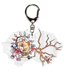 東方滑動鑰匙圈 芙蘭朵露 -AbsoluteZero-(含運)