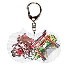 東方滑動鑰匙圈 博麗靈夢 -AbsoluteZero-(含運)