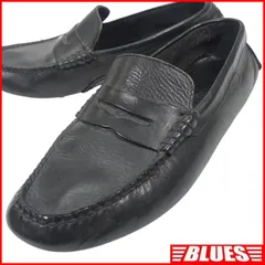 COLE HAAN コールハーン ドライビングシューズ 25黒 ブラック 7D モカシン ローファー メンズ ドライビングシューズサイズ25cm一覧←SEULB屋着古← HN2406