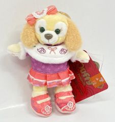 香港迪士尼樂園 毛絨掛飾 Duffy and Friends CookieAnn (粉紅絲帶)/農曆新年 2025 春日 HKDL