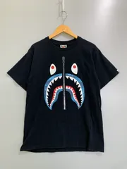 【中古品】 A BATHING APE アベイシングエイプ HONEYCOMB CAMO SHARK TEE 001TEJ301042M ハニカム カモ シャーク 半袖Tシャツ メンズ トップス 【142-260430-em-32-min】