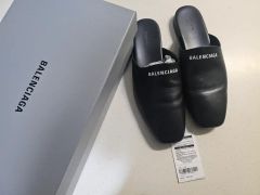 BALENCIAGA SPORTY POOL スライドサンダル ブラック - メルカリ