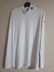 PEARLY GATES パーリーゲイツ 白 カラー タートルネック 長袖 Tシャツ