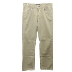 トミーヒルフィガー TOMMY HILFIGER チノパン トラウザーパンツ コットン L カーキ ブラウン 系 ■YHS8 1013