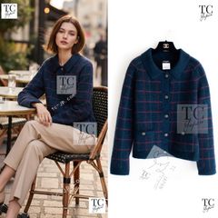 シャネル セーター CHANEL 26万 アイボリー ラ パウザ CC ロゴ