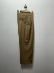 カーキ色 メンズ スーツ ズボン スラックス M