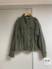 完売品】GAP×Loveshackfancyクロップドユーティリティジャケット