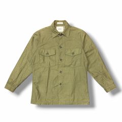 WTAPS WMILL-LS COTTON.SATIN バックサテンユーティリティシャツ