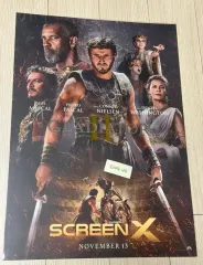 専用ボックス包装 2024 グラディエーター ScreenX ポスター(A3)