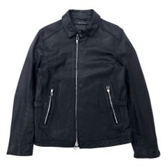 Bark Tannage ( nano universe ) ゴートレザー シングルライダース 
