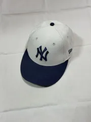 ニューエラ NEW YORK YANKEES ヴィンテージ ヘリンボーン ベースボールキャップ 白