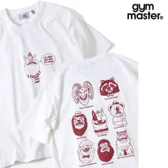 gym master ジムマスター 7.4oz My habits グラフィックTシャツ｜コットン100%・程よい厚手｜メッセージプリントTEE G721701 ホワイトのサムネイル