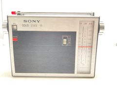 希少 SONY ソニー ラジオ SOLID STATE 11 TFM-110F - メルカリ