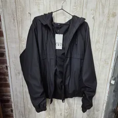 4 S04098 ZARA ザラ フード付きvジャケット  アウター Lサイズ 衣類  メンズ 未使用