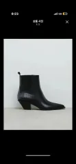 ZARA ウェスタン アンクル ブーツ 230