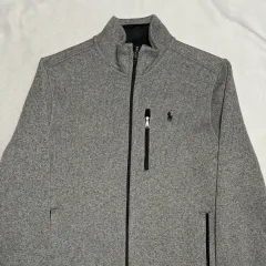 M POLO RALPH LAUREN (ポロラルフローレン) グレー フリース