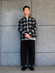 タ*8様 19SOウールブルゾン ダークネイビーMサイズ未着用 - メルカリ