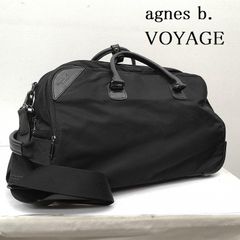ほぼ未使用✨ agnès b. VOYAGE ボストンバッグ 南京錠 ナイロン - メルカリ