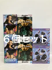 未開封 ONE PIECE ワンピース フィギュア ロビン ゾロ ルフィ 3種 6個セット LF4F85 f099