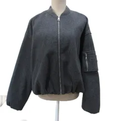 ザラ ZARA 23AW ボンバージャケット ブルゾン グレー XS  オーバーサイズ