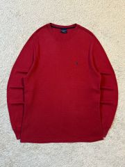 タグ付き新品❗️ザスコッチハウス 綿/麻クルーネックニット メンズ用 