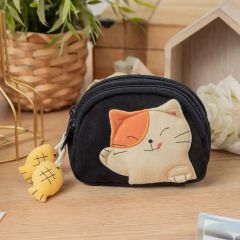 感謝価格 SALE 猫柄 バニティポーチ おやつ入れ ハンドメイド - メルカリ