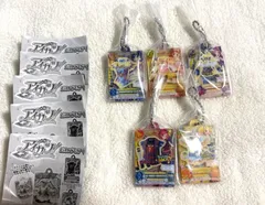 MR-02849アイカツ　ガチャガチャ キーホルダー 5個セット チャーム