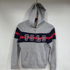 Polo Ralph Lauren ジップパーカー ビックポニー 短丈 Y2K - メルカリ