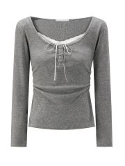 CLANE】CAMISOLE SET CACHECOEUR KNIT TOPS - メルカリ