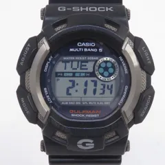 CASIO G-SHOCK GW-9100 ガルフマン タフソーラー 腕時計 黒 G-SHOCK Gショック ジーショック マスターオブG GULFMAN ガルフマン