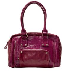 LONGCHAMP ロンシャン ラベンダー ハンドバッグ 肩掛け 革 バンブー 