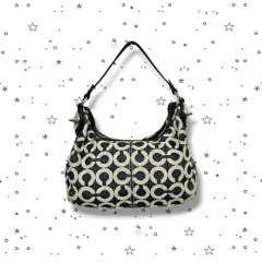 COACH コーチ オプアート ミニ ショルダーバッグ