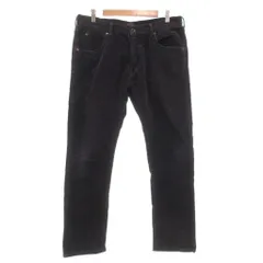 ビームスプラス BEAMS+ パンツ スラックス L コーデュロイ スリムテーパード 紺 ダークネイビー /AE ■YHS14