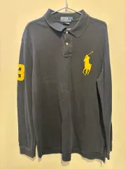 ポロラルフローレン ビックポニー 正規品 長袖カラーTシャツ