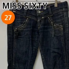 MISS SIXTY ミスシックスティ パンツ デニム ダブルウエストデニムパンツ ネイビー レディース 27サイズ 【CB1000】のサムネイル