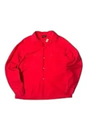 60s Players open collar shirt シャモア生地