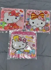 未開封) ハローキティ デザイン ハンカチ 3 種 セット
