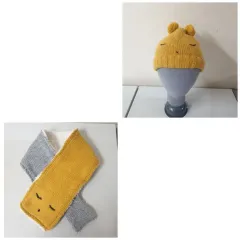 キッズ帽子マフラーセット