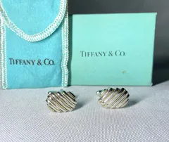 希少 Tiffany ティファニー 18Kゴールド & スターリングシルバー AU750