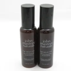 未使用 johnmastersorganics ジョンマスターオーガニック P＆Pヘアセラムミルク 洗い流さないヘアトリートメント 2点 100ml BO11721E2のサムネイル